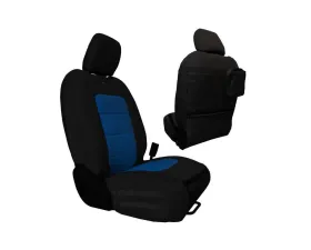 Bartact Black/Blue Front Seat Covers Jeep Gladiator 2019-2024
