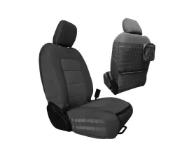 Bartact Graphite/Graphite Front Seat Covers Jeep Gladiator 2019-2024