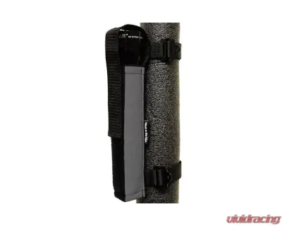 Bartact Graphite Extreme Roll Bar Multi-D-Cell Flashlight Holder - RBIADCFLHG