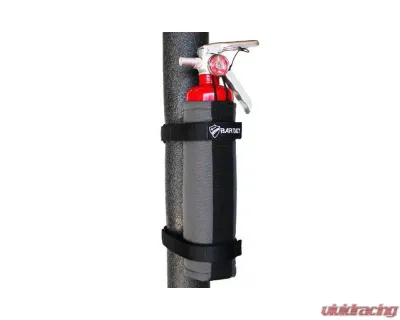 Bartact 2.5 LB Graphite Extreme Roll Bar Fire Extinguisher Holder - RBIAFEH25G