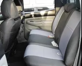 Bartact Rear Bench Seat Cover Black/Acu Camo for Toyota Tacoma 2005-2012