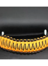 Bartact Black/Dozer Yellow Headrest Paracord Grab Handles Pair Jeep Gladiator | Wrangler | Toyota Tacoma | Ford Bronco                                     - TAOGHHPBD - Image 2