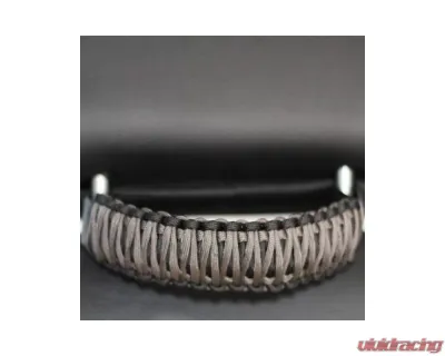 Bartact Black/Graphite Headrest Paracord Grab Handles Pair Jeep Gladiator | Wrangler | Toyota Tacoma | Ford Bronco - TAOGHHPBG
