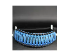 Bartact Black/Royal Blue Headrest Paracord Grab Handles Pair Jeep Gladiator | Wrangler | Toyota Tacoma | Ford Bronco