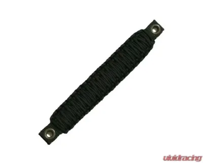 Bartact Black/Mango Grab Handles Paracord Sound Bar Rear Side Pair Jeep Wrangler JK 2007-2018 - TAOGHRPB1