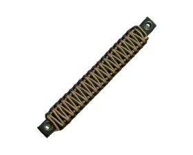Bartact Black/Coyote Grab Handles Paracord Sound Bar Rear Side Pair Jeep Wrangler JK 2007-2018