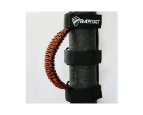 Bartact Black/Orange Camo Paracord Grab Handles Universal Pair