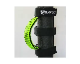Bartact Black/Grecko Neon Green Paracord Grab Handles Universal Pair