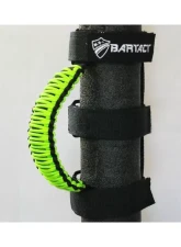 Bartact Black/Grecko Neon Green Paracord Grab Handles Universal Pair                                     - TAOGHUPBL - Image 2