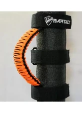 Bartact Black/Bright Orange Paracord Grab Handles Universal Pair                                     - TAOGHUPBN - Image 2
