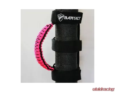 Bartact Black/Hot Pink Paracord Grab Handles Universal Pair - TAOGHUPBP
