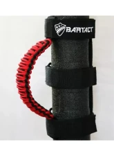 Bartact Black/Red Paracord Grab Handles Universal Pair                                     - TAOGHUPBR - Image 2