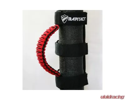 Bartact Black/Red Paracord Grab Handles Universal Pair - TAOGHUPBR