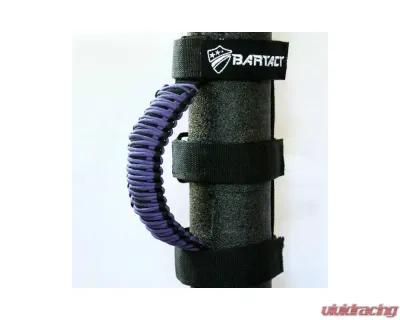 Bartact Black/Purple Paracord Grab Handles Universal Pair - TAOGHUPBV