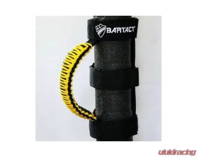 Bartact Black/Yellow Paracord Grab Handles Universal Pair - TAOGHUPBY