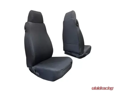 Bartact Graphite Baseline Performance Front Seat Covers Pair Jeep Wrangler 2003-2006 - TJBC0306FPG