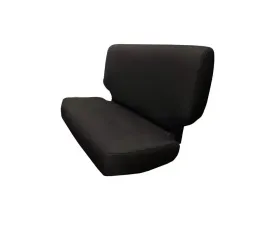 Bartact Black Baseline Performance Rear Bench Seat Covers Jeep Wrangler TJ 2003-2006