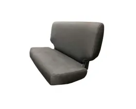 Bartact Graphite Baseline Performance Rear Bench Seat Covers Jeep Wrangler TJ 2003-2006
