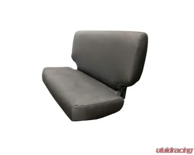 Bartact Graphite Baseline Performance Rear Bench Seat Covers Jeep Wrangler TJ 2003-2006 - TJBC0306RBG