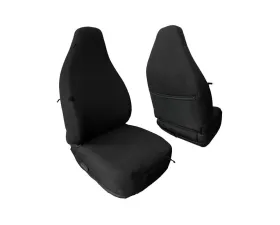 Bartact Black Baseline Performance Front Seat Covers Jeep Wrangler TH 1997-2002