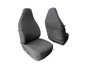 Bartact Graphite Baseline Performance Front Seat Covers Jeep Wrangler TH 1997-2002