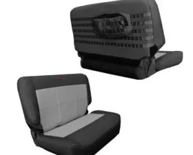 Bartact Supreme Rear Bench Seat Cover Graphite/Graphite Jeep Wrangler TJ 1997-2002
