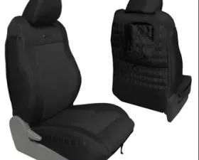 Bartact Tactical Series Front Seat Cover Black for Toyota Tacoma 2013-2015
