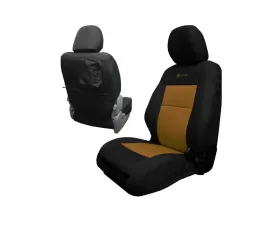 Bartact Black/Coyote Tactical Front Seat Covers Pair Toyota Tacoma 2020-2021