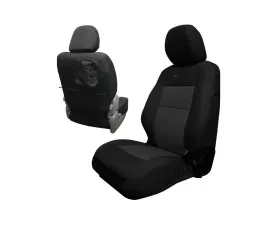 Bartact Black/Graphite Tactical Front Seat Covers Pair Toyota Tacoma 2020-2021