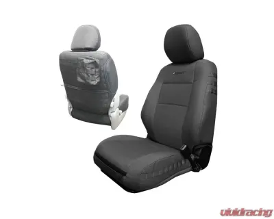 Bartact Graphite/Graphite Tactical Front Seat Covers Pair Toyota Tacoma 2020-2021 - TTAC2020FPGG