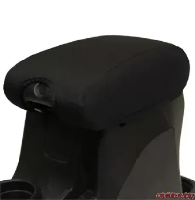 Bartact Padded Center Console Cover Black/Black for Toyota Tacoma 2016-2019 - TTIA2016CCBB