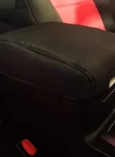 Bartact Padded Center Console Cover Black/Black for Toyota Tacoma 2016-2019                                     - TTIA2016CCBB - Image 2