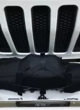 Bartact Winch Cover for Warn Gen II VR 10 & 12 Winches, Black Fabric                                     - WCWVRFB - Image 2