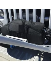 Bartact Black Fabric Warn Zeon Winch Cover                                     - WCWZEFB - Image 2