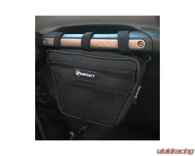 Bartact Black Fabric Passenger Dash Grab Handle Bag Jeep Wrangler - XXDHBFB