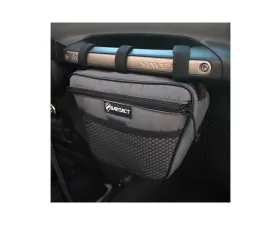 Bartact Graphite Fabric Passenger Dash Grab Handle Bag Jeep Wrangler