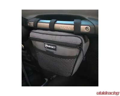 Bartact Graphite Fabric Passenger Dash Grab Handle Bag Jeep Wrangler - XXDHBFG