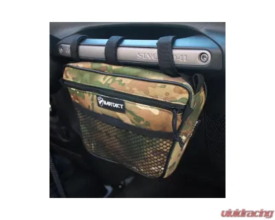 Bartact Multicam Fabric Passenger Grab Handle Dash Bag Jeep Wrangler - XXDHBFM