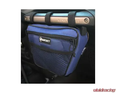 Bartact Navy Fabric Passenger Grab Handle Dash Bag Jeep Wrangler - XXDHBFT