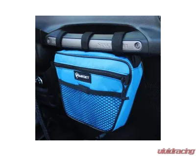 Bartact Blue Fabric Passenger Dash Grab Handle Bag Jeep Wrangler - XXDHBFU