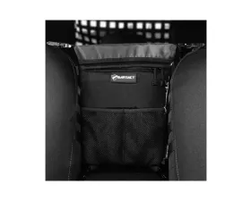 Bartact Graphite Universal Fabric Seat Bag and Pet Divider