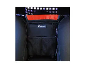 Bartact Orange Universal Fabric Seat Bag and Pet Divider