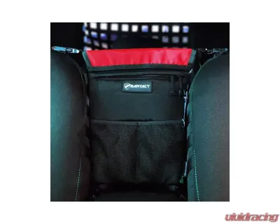 Bartact Red Universal Fabric Seat Bag and Pet Divider - XXFSBR