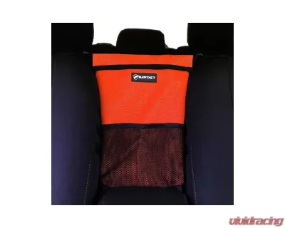Bartact Orange Universal Shade Material Seat Bag and Pet Divider - XXSSBN