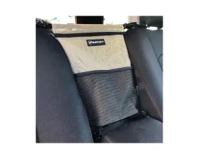 Bartact Pink Universal Shade Material Seat Bag and Pet Divider