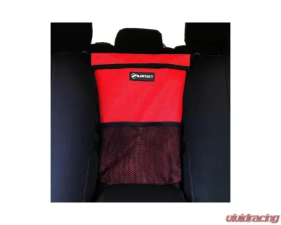 Bartact Red Universal Shade Material Seat Bag and Pet Divider - XXSSBR