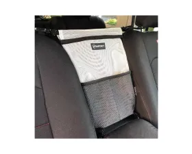 Bartact White Universal Shade Material Seat Bag and Pet Divider