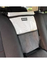 Bartact White Universal Shade Material Seat Bag and Pet Divider                                     - XXSSBW - Image 2
