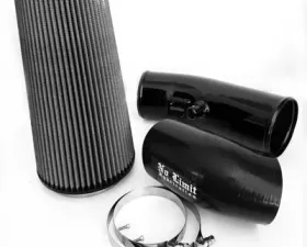 No Limit Fabrication 6.7 Cold Air Intake 2011-2016 Ford Super Duty Power Stroke Black Dry Filter Stage 2