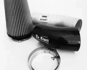 No Limit Fabrication 6.7 Cold Air Intake 2011-2016 Ford Super Duty Power Stroke Black Dry Filter Stage 1